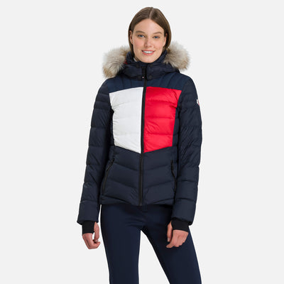 W FLAG E-FUR DOWN JKT