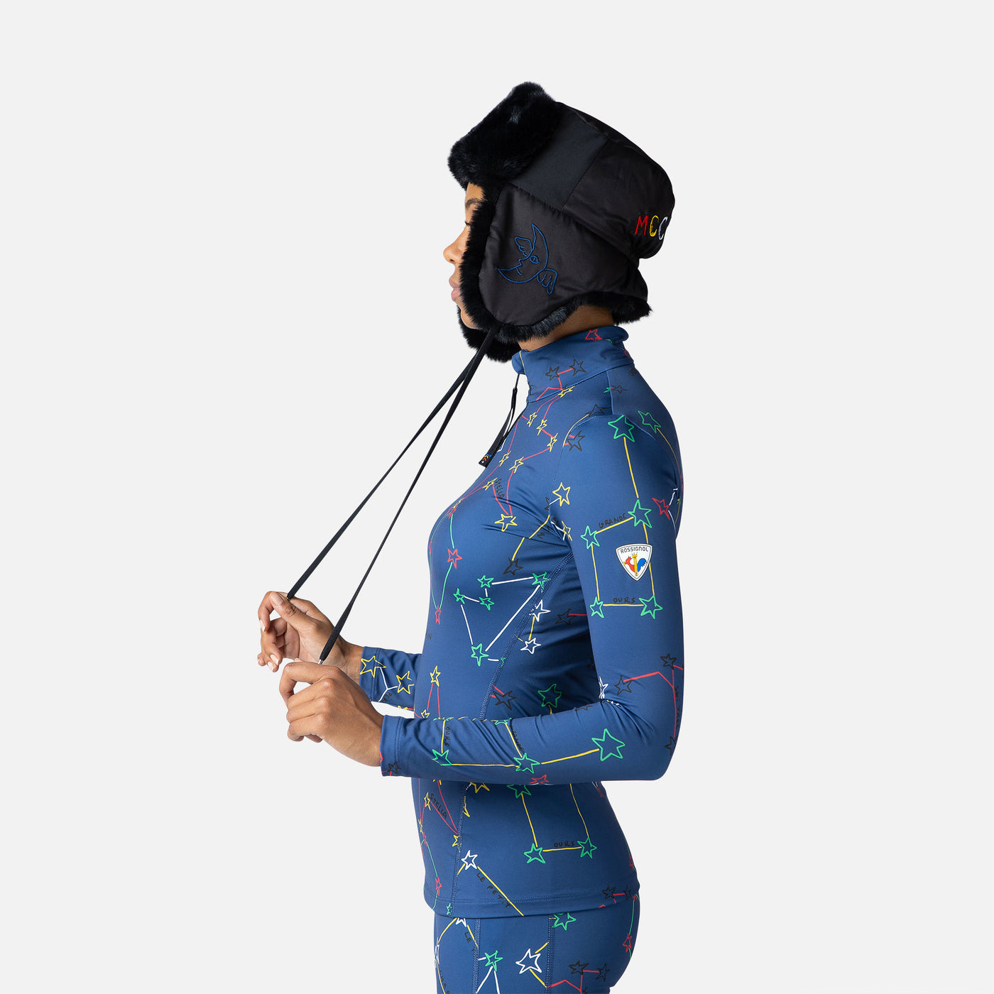 W BOOSTER 1/2 ZIP TOP