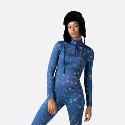 W BOOSTER 1/2 ZIP TOP